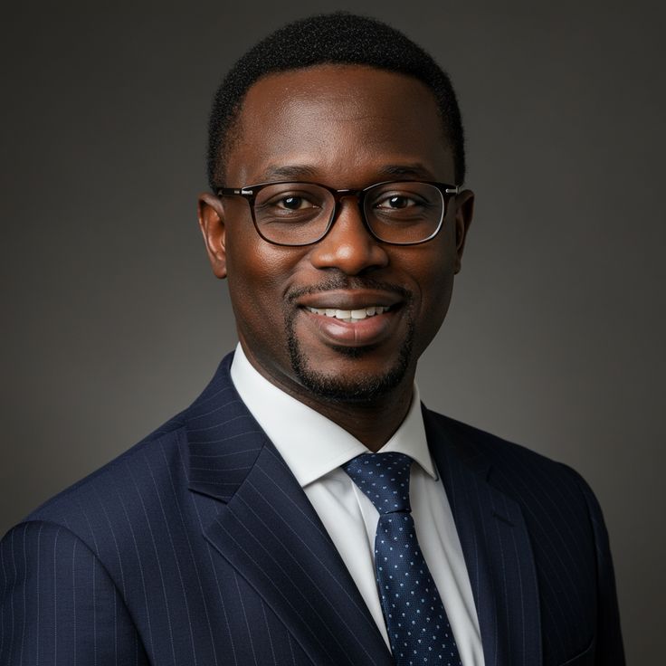 Head‑and‑shoulders portrait of Alex Deal wearing professional attire against a plain background.